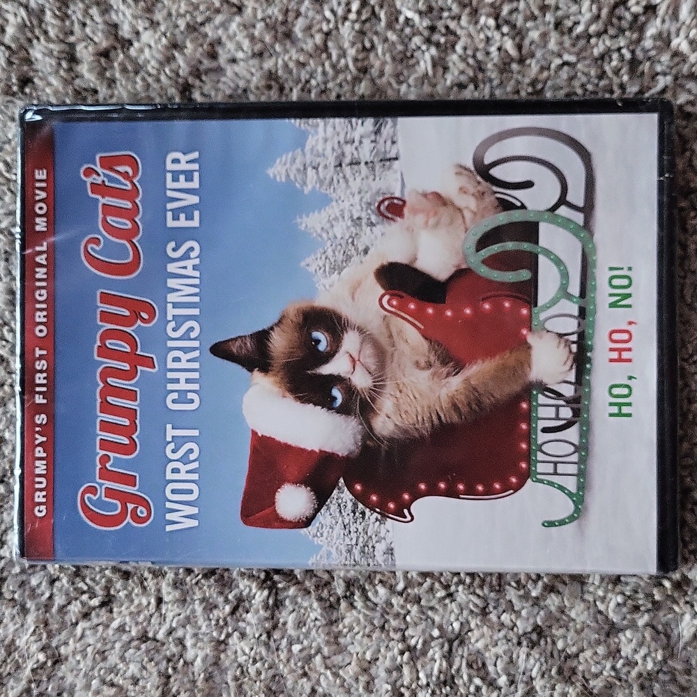 NWT, Grumpy Cat's Worst Christmas Ever DVD